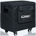 QSC KS112-CVR Soft Padded Cover Made with Weather Resistant Heavy-Duty Nylon/Cordura Material for Sub with Grille Guard
