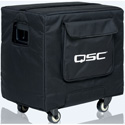 Photo of QSC KS112-CVR Soft Padded Cover Made with Weather Resistant Heavy-Duty Nylon/Cordura Material for Sub with Grille Guard