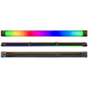 Photo of Quasar Science 925-2302 Double Rainbow Linear LED Light with Dual Row Multi-Pixel RGBX Color System - 4 Foot - 100 Watt