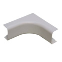 Quest FIC-43414  1-1/2 Inch Low Voltage Cable Raceway Corner (Inside) - White