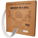Quest FWF-05511 1/2 Inch Premiere Raceway On-A-Roll - White - 50 Foot