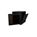 Quest WM2019-09-02 200 Series Wall Mount Enclosure - 9U Black