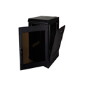 Quest WM2019-16-02 200 Series Wall Mount Enclosure - 16U Black