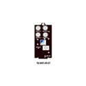 Photo of MultiDyne R2-4607-4R-ST Rear I/O Module for OG-4607 Receiver Cards in OGX-FR-x openGear Frame - Four BNC Out - ST Fiber