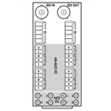 Multidyne R2-5210-B Rear I/O Module For OG-5210-EMB Card - 3G/HD/SD-SDI BNC I/O with Bal Analog Audio/COMM