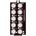 Photo of Multidyne R2-6002-DA-1X8-12G-A Standard Width Rear Module for MDoG-6002-DA-1x8-12G Distribution Amplifiers
