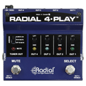 Radial Engineering 4-Play Multi-Output Direct Box with Four Balanced Outputs
