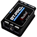 Radial Engineering BT-Pro V2 Bluetooth Stereo Direct Box-Wireless Receiver with Balanced Stereo Direct Interface Outputs