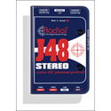 Radial J48 Stereo Active DI for Acoustic Guitar & Bass with Extra Headroom and High-Pass Filter