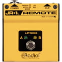 Radial Engineering JR1-L Latching Footswitch with Active or Passive Circuit Selector