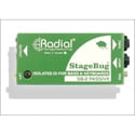 Radial SB-2 Compact Passive DI For Bass & Keyboards W/ Stereo To Mono Mix