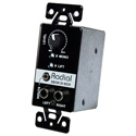 Photo of Radial Engineering StageBug SB5W Wall-Mounted Stereo Direct Box