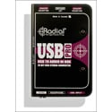 Radial USB-PRO DI for Laptops with Level Control / Mono Summing / Headphone  Out