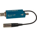 Telecast Rattler 4 Optical - ST 22 dBm - in to Electrical - BNC Out - Mini-XLR Locking Cord