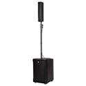 RCF EVOX J8 1400 Watt Composite Active Portable Array PA System with 12-Inch Woofer - 115V - Black