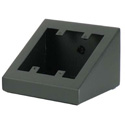 Photo of RCI SE200BKTX 2 Gang Black Textured Sloped Desk Top Enclosure