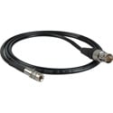 Laird 3G-SDI DIN 1.0/2.3 to BNC Female Video Adapter Cable - 1 Foot Black