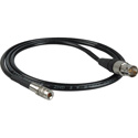 Photo of Laird 3G-SDI DIN 1.0/2.3 to BNC Female Adapter Cable - 3 Foot Black
