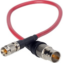 Photo of Laird RD1-DINBF-3RD 3G-SDI DIN 1.0/2.3 to BNC Female Adapter Cable - 3 Foot Red