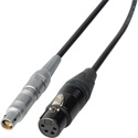 Photo of Laird Power Cable 12V DC Lemo 1S 3-Pin Split-Gender to 4-Pin XLR Female - 2 Foot