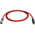 Photo of Laird RD1-XM-MPSLK-10 3-Pin Mini XLR Male to Locking 3.5mm TRS Analog for Red Camera Cable - 10 Foot