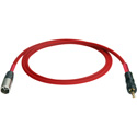 Photo of Laird 3-Pin Mini XLR Male to Locking 3.5mm TRS Analog for Red Camera Cable - 5 Foot