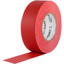 Photo of Pro Tapes 001G355MRED Pro Gaff Gaffers Tape 3 Inch x 55 Yards Pro-Core RED Gaffers Tape