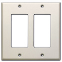 Photo of RDL CP-2 Double Cover Plate - white