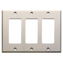 Photo of RDL CP-3 Triple Cover Plate - White