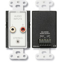 Photo of Radio Design Labs D-CIJ3D Consumer Input Jacks - Stereo - White/Gray