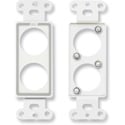 Photo of RDL D-D2 Double Plate for Standard and Specialty Connectors - Compatible with Decora