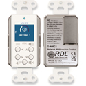 Photo of RDL D-NMC1 Multi-Fuction Remote Control Dante Wall Plate with Screen - White