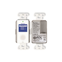 Photo of RDL D-NMC1R Single-Gang Network Rotary Encoder Remote Control with Full-Color LCD Display - Dante - White