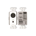 Photo of RDL D-RN2ML Single-Gang 1x2 Wall-Mounted Bi-Directional Mic/Line Dante Interface - One XLR/One Mono Mini-jack -- White