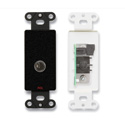 Photo of RDL DB-1/4F 1/4 Phone Jack on Decora Wall Plate