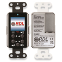 Photo of RDL DB-NMC1 Multi-Function Remote Control Dante Wall Plate with Screen - Black