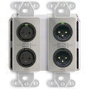 Photo of RDL DDS-BN22 Wall-Mounted Bi-Directional Mic/Line Dante Interface 2 x 2