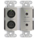 Photo of RDL DDS-BN31 Wall-Mounted Bi-Directional Mic/Line Dante Interface 4 x 4