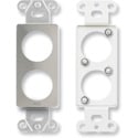 RDL DS-D2 Double plate for standard and specialty connectors