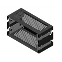 RDL RK-2UX 19 Inch Utility Rack Chassis - 2 RU extension