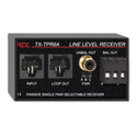 Photo of RDL TX-TPR6A Passive Single-Pair Receiver - Twisted Pair Format-A - Balanced audio line output