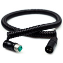 Photo of Remote Audio CAXJCOILLPF XLR3F to XLR3M Balanced Coiled Jumper Cable (2 Foot Collapsed - 7 Foot Extended)