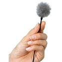 Photo of Remote Audio Micro-Cat Fuzzy Windscreen for Lav Mics. - Grey