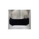 Remote Audio SMLDPBLK URSA Waist Straps for Wireless Transmitters - Small Waist - Double Pouch - Black