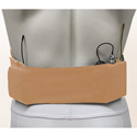 Photo of Remote Audio URS MEDSPBE Medium Waist Wireless Transmitter Strap with Small Pouch - Beige