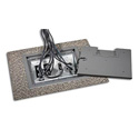 Photo of FSR 4.5 Inch Deep Back Box with Four 2 Gang Plates - Clay Trim