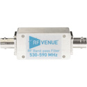 RF Venue BPF530T590 Band-pass Filter 530-590 Mhz