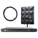 RF Venue COMB4CPB-STAGE 4 Channel IEM Transmitter Combiner with CP Stage Antenna Bundle