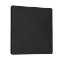 RF Venue CP-ARCB Architectural Antenna with Wall / Ceiling Mount for Installed In-Ear Monitor Systems - Black