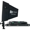 RF Venue DFINBDISTRO4 4 Channel Antenna Distributor with Diversity Fin Black Install Antenna Bundle
